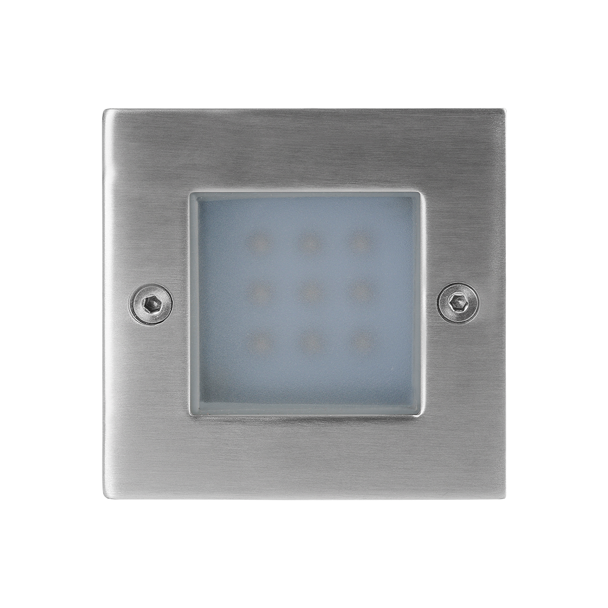 3520-LED-Luminaria LED de cortesía para iluminar escalones o pasillos de acero inoxidable