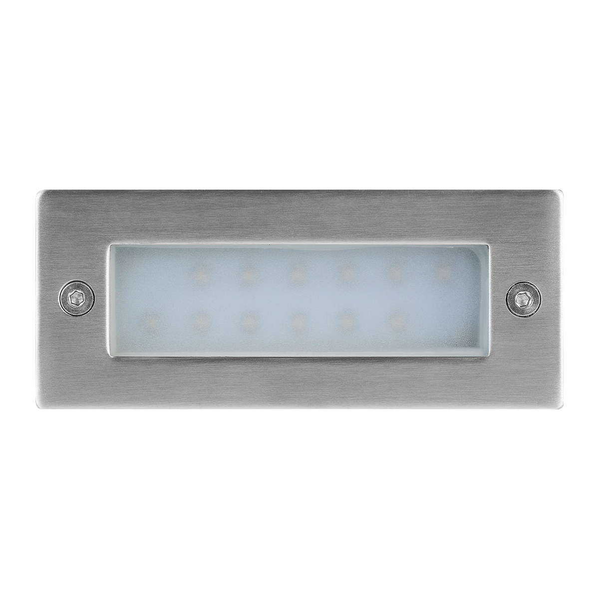 3720-LED-Luminaria LED de cortesía para iluminar escalones o pasillos de acero inoxidable