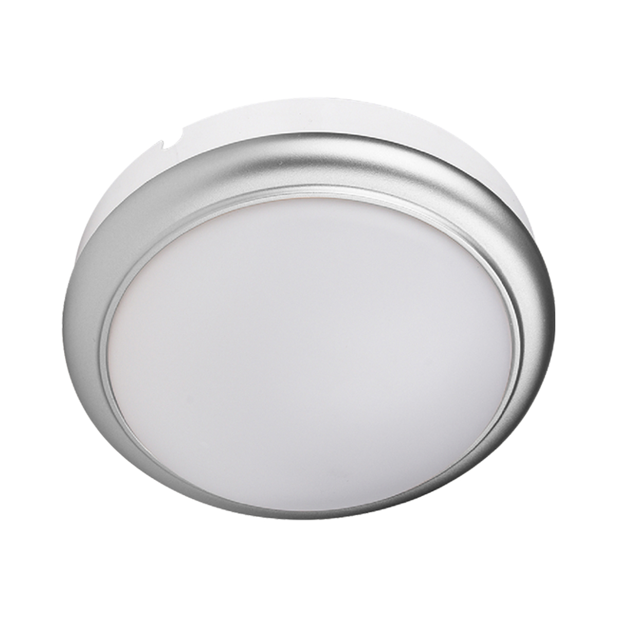 3830N-LED/SA-Luminaria plafón en terminado satín para sobre poner en techos.