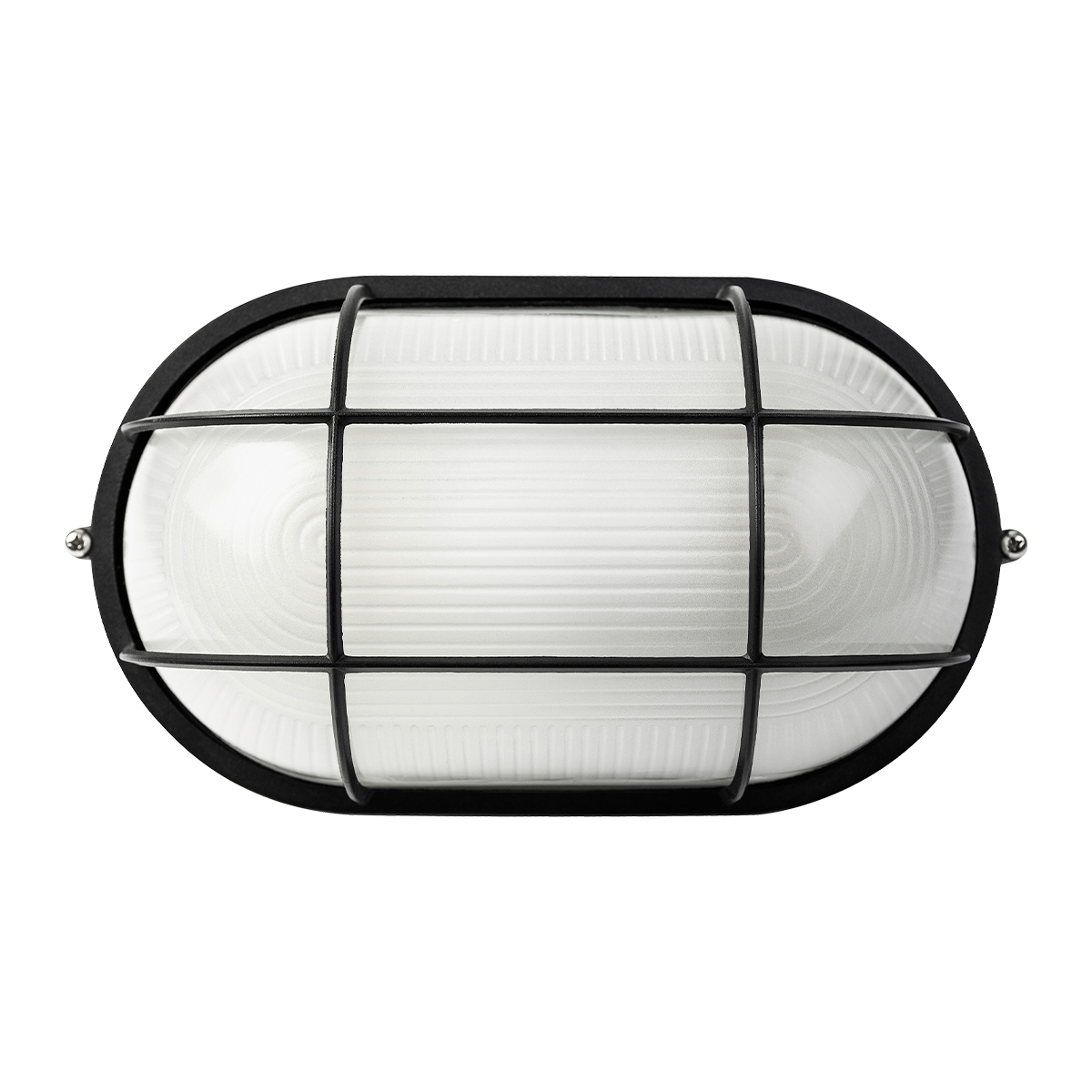 5021/N-Luminaria de techo tipo nautica color negra para interior y exterior.