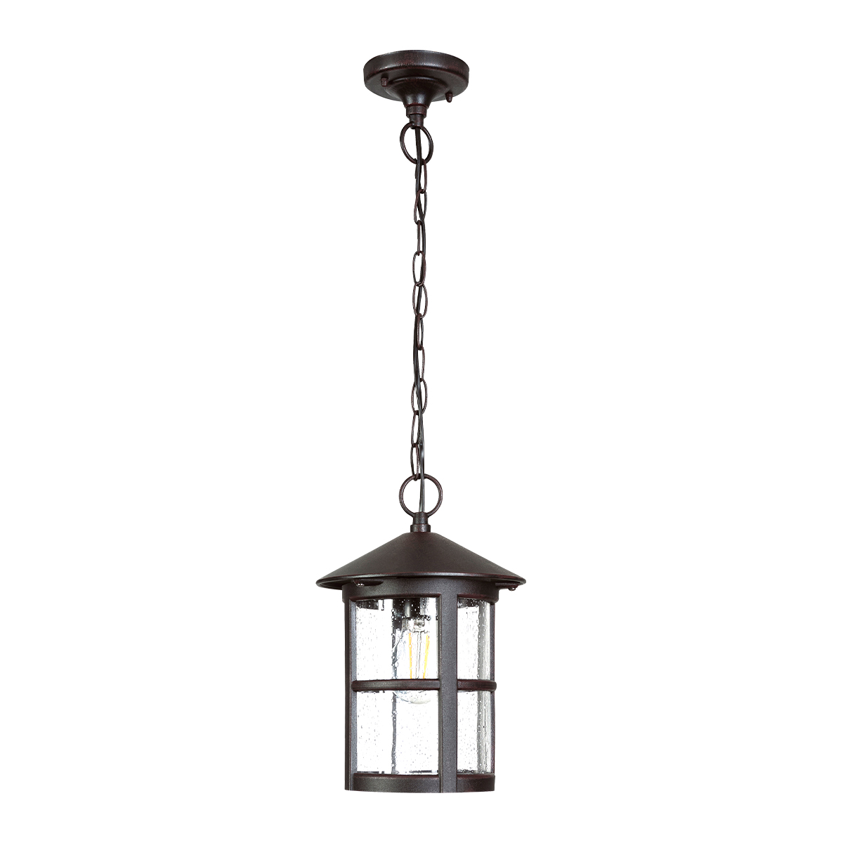 6504-Farol colgante ideal para decorar con estilo rustico.