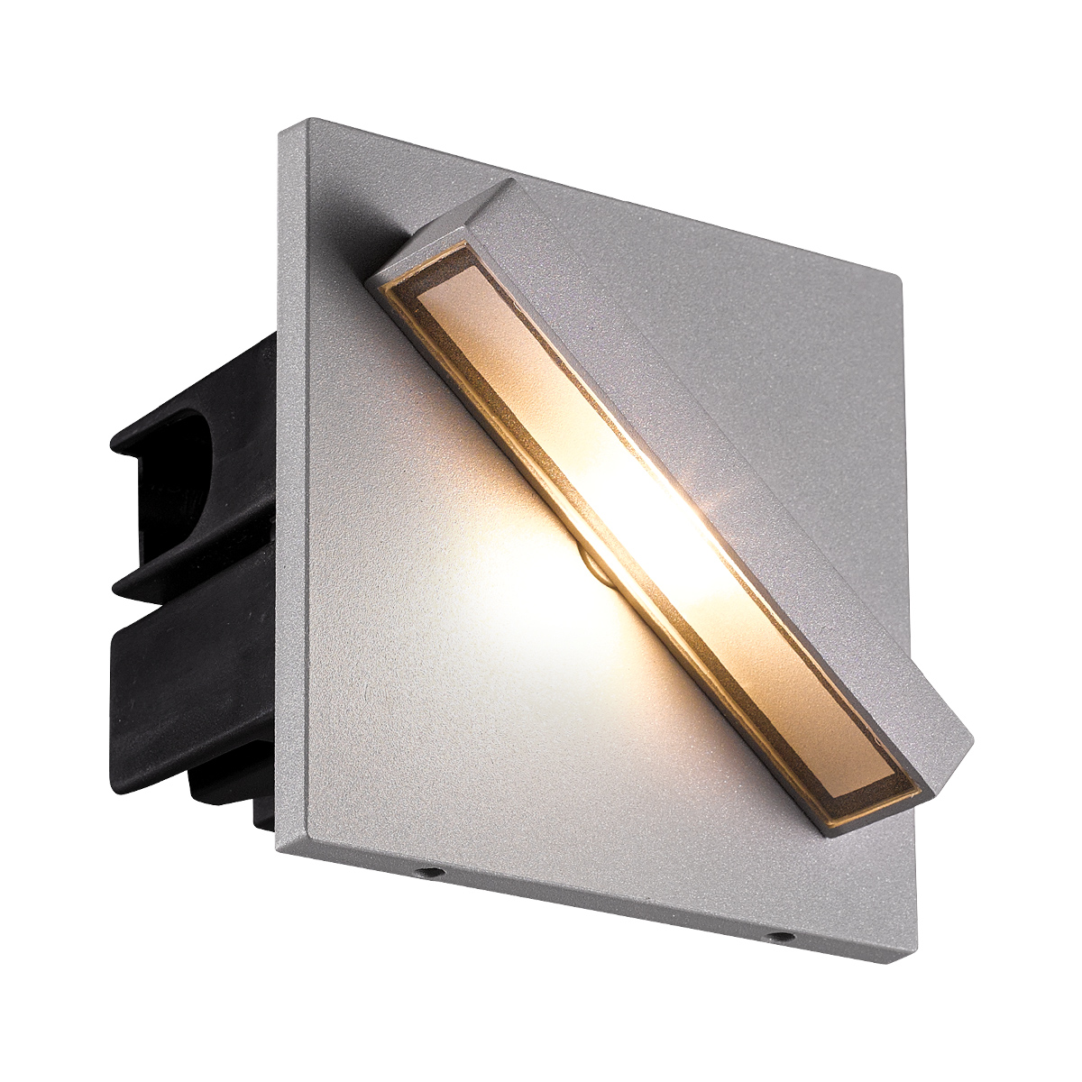 9020-LED-Luminaria LED color gris, con luz giratoria para jugar con la luz en diferentes ángulos.