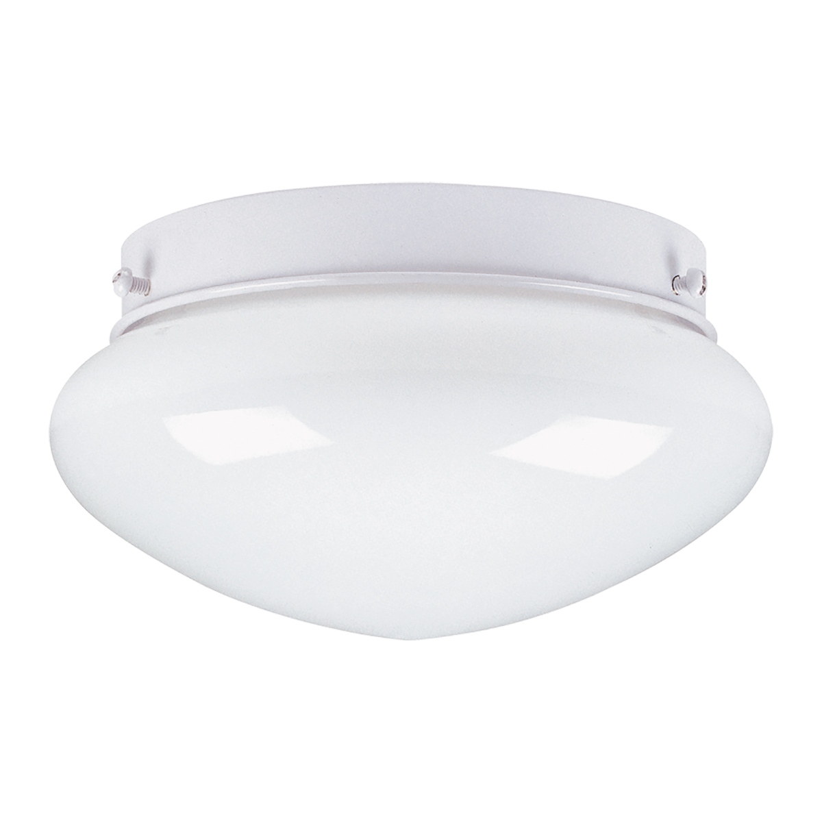 AE714/B-Plafón para techo color blanco, sencillo y clasico que va bien con todo.