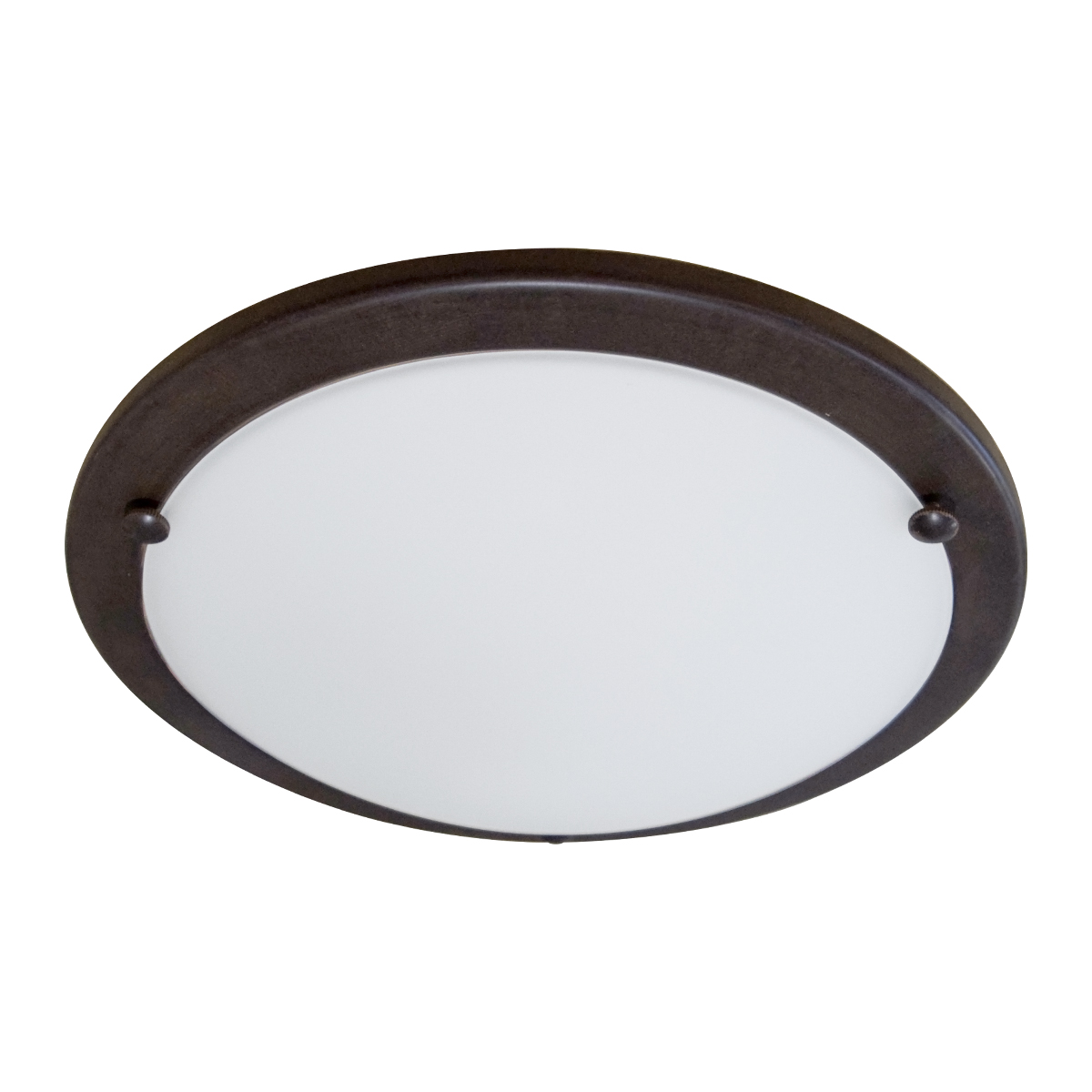 BL24-CH-Lampara plafón circular color chocolate para techo