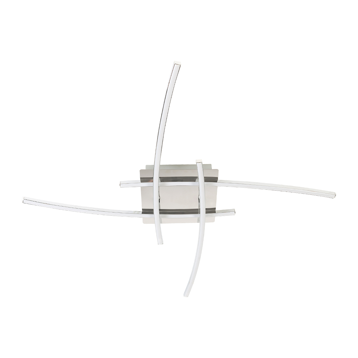 PL800-LED/CR-Lámpara de sobreponer decorativa para techo con tecnologia LED en terminado cromado.